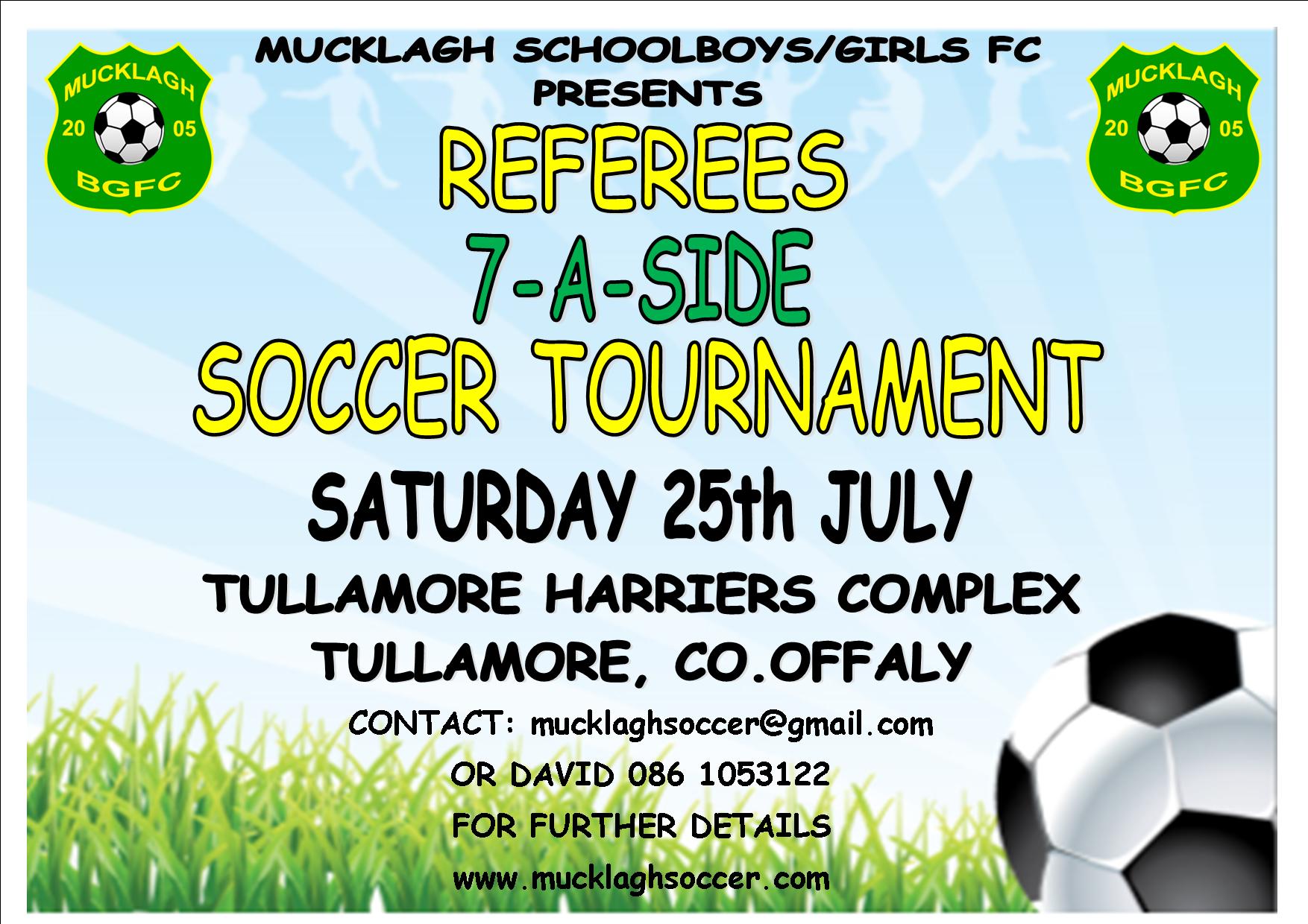 Mucklagh 7 a side tournament